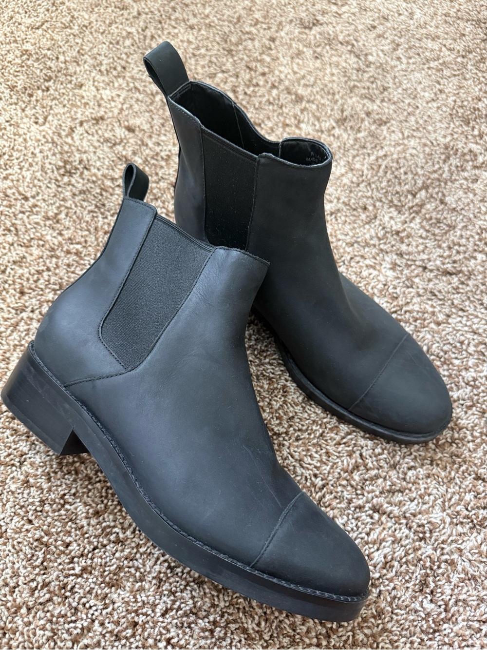 Cole Haan GrandAmbition Waterproof Black Leather Chelsea Boots